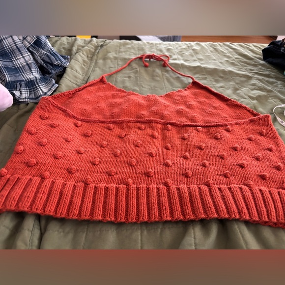 Misha & Puff adult SZ L popcorn pcp halter top - Picture 8 of 10